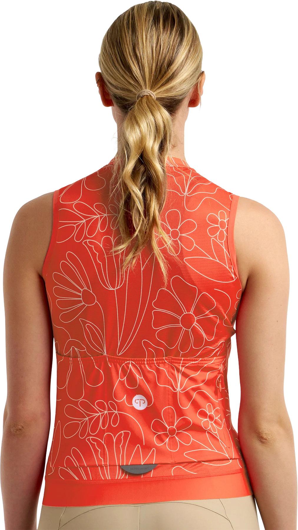 Numéro de l'image de la galerie de produits 3 pour le produit Maillot de cyclisme sans manches Signature - Femme