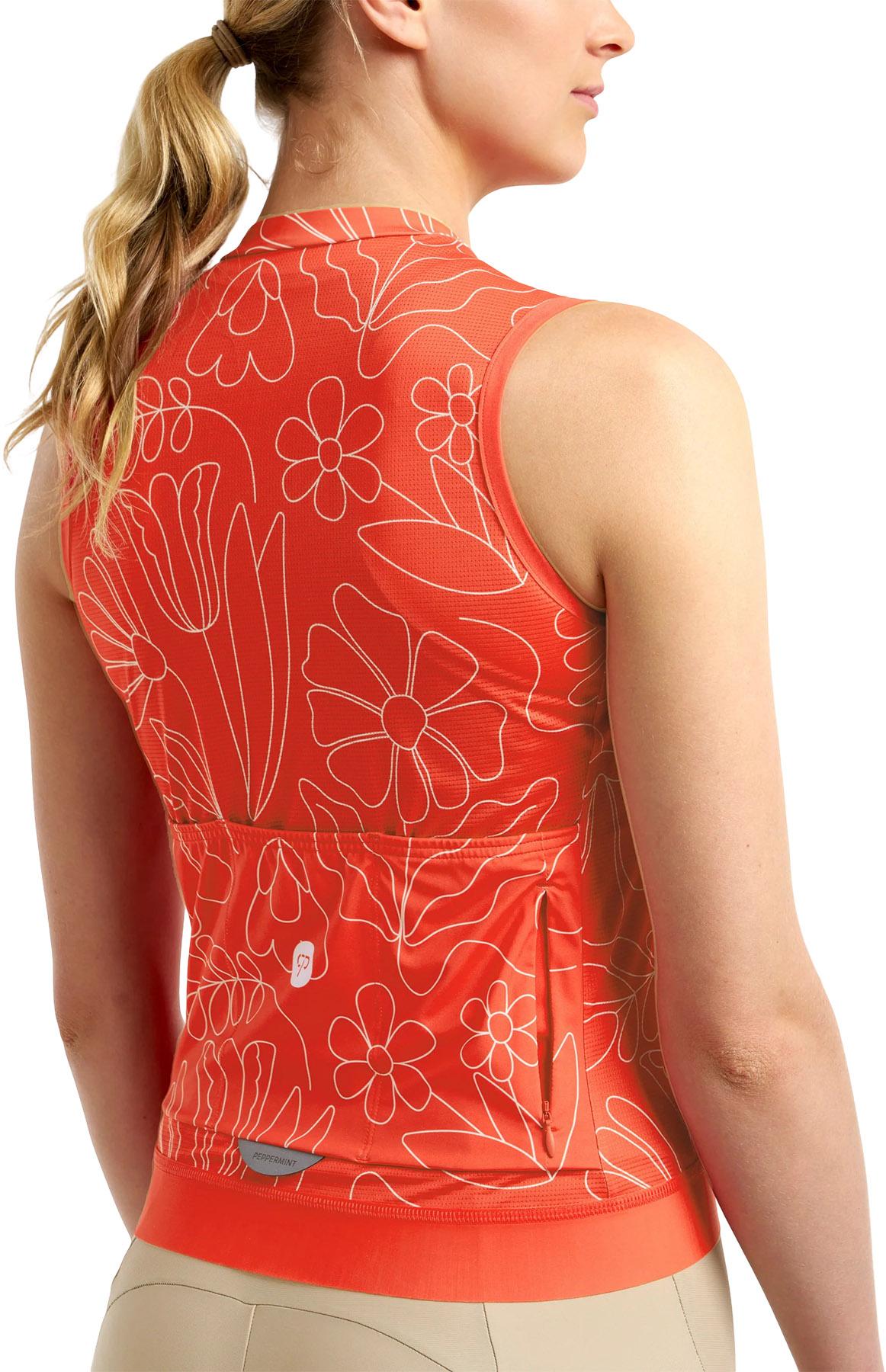 Numéro de l'image de la galerie de produits 4 pour le produit Maillot de cyclisme sans manches Signature - Femme