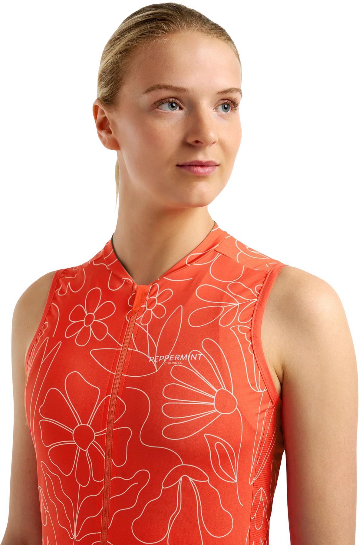 Numéro de l'image de la galerie de produits 6 pour le produit Maillot de cyclisme sans manches Signature - Femme