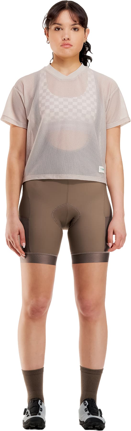 Product gallery image number 5 for product Backroads Crop Mesh T-Shirt - Women's