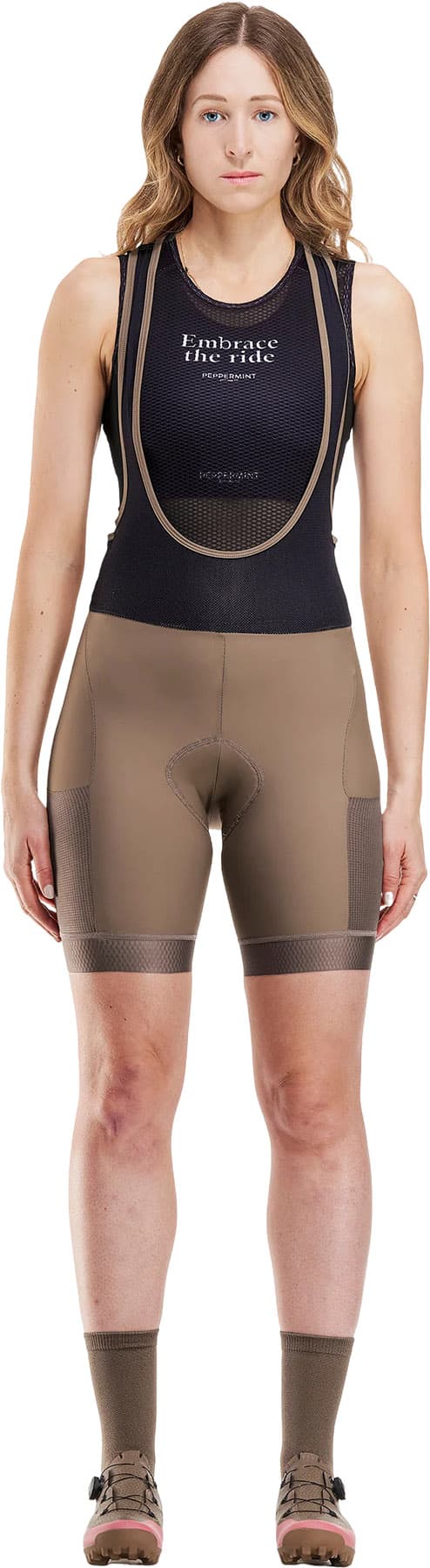 Product gallery image number 6 for product Signature Cargo Bib Shorts - Women's