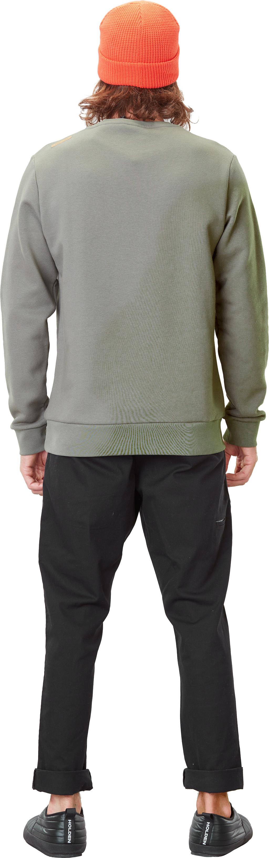 Product gallery image number 3 for product Basement Flock Crew Neck Sweater -Men's