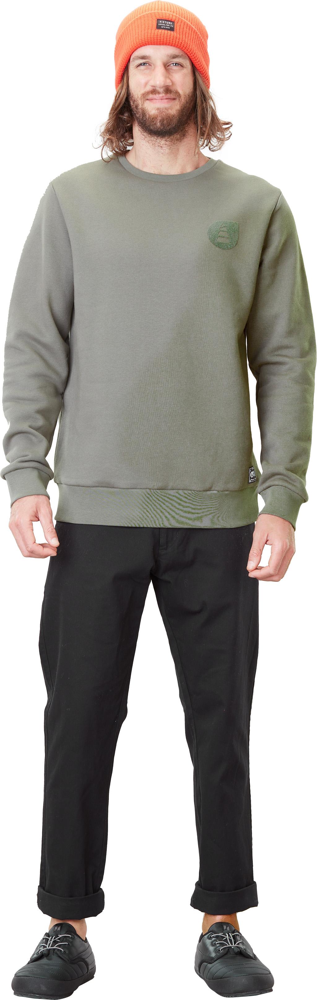 Product gallery image number 5 for product Basement Flock Crew Neck Sweater -Men's
