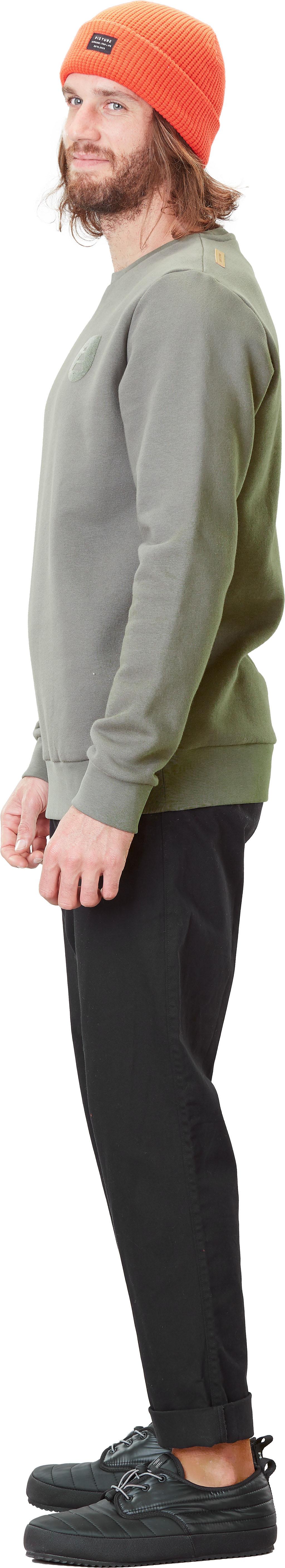Product gallery image number 6 for product Basement Flock Crew Neck Sweater -Men's