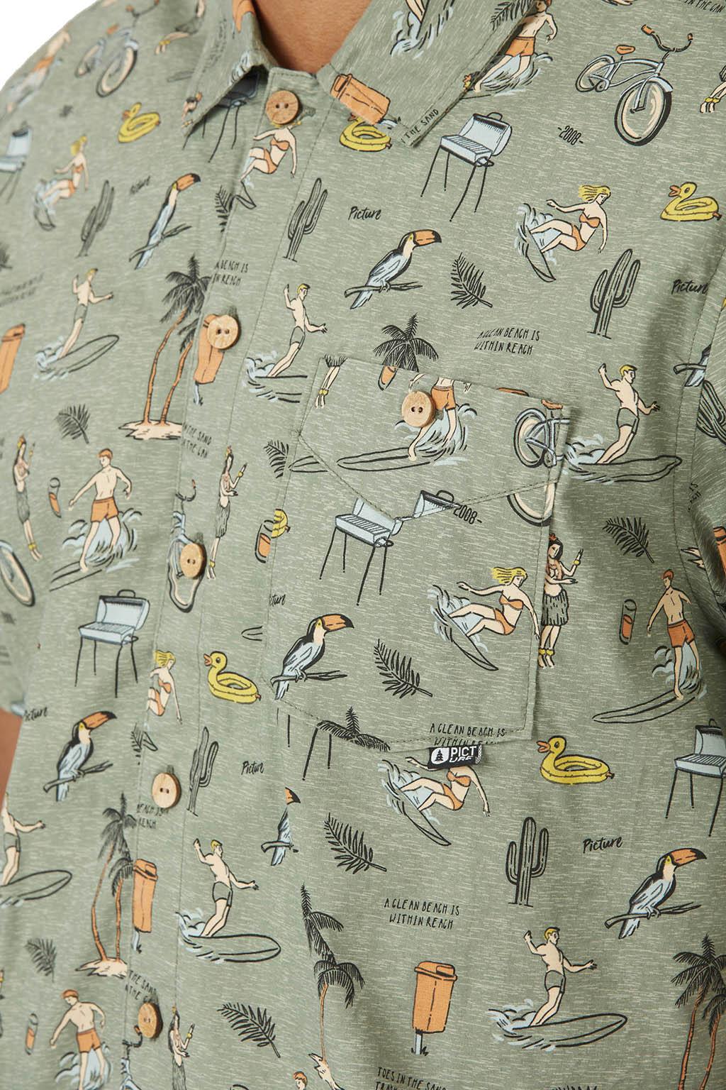 Product gallery image number 1 for product Mataikona Shortsleeve Shirt - Men's