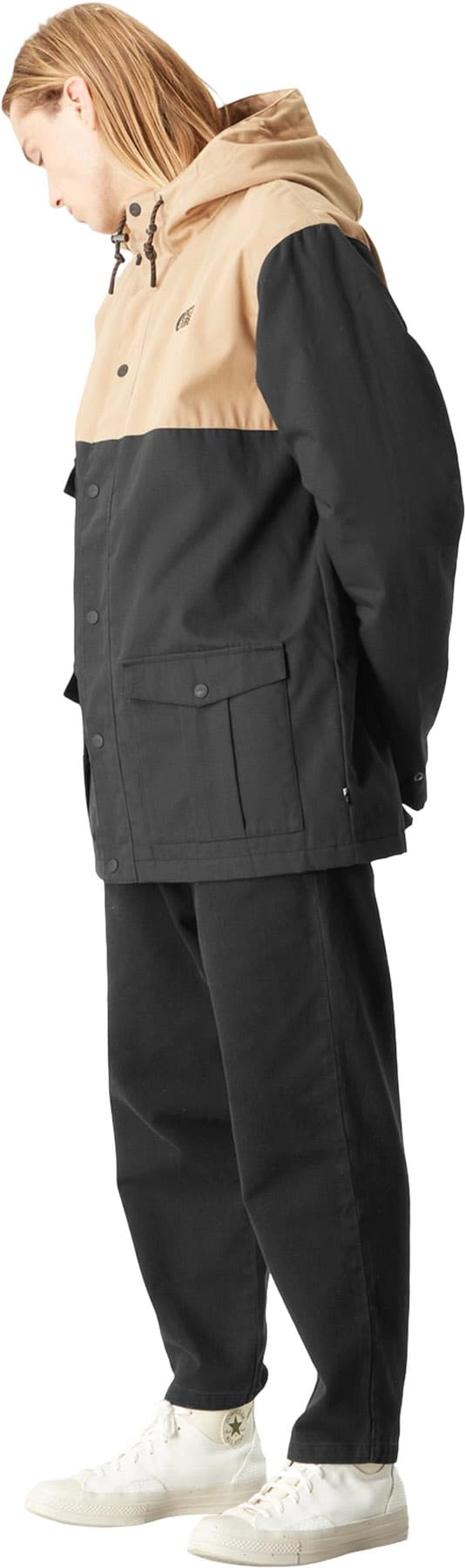 Numéro de l'image de la galerie de produits 4 pour le produit Manteau à couleurs contrastantes Moday - Homme