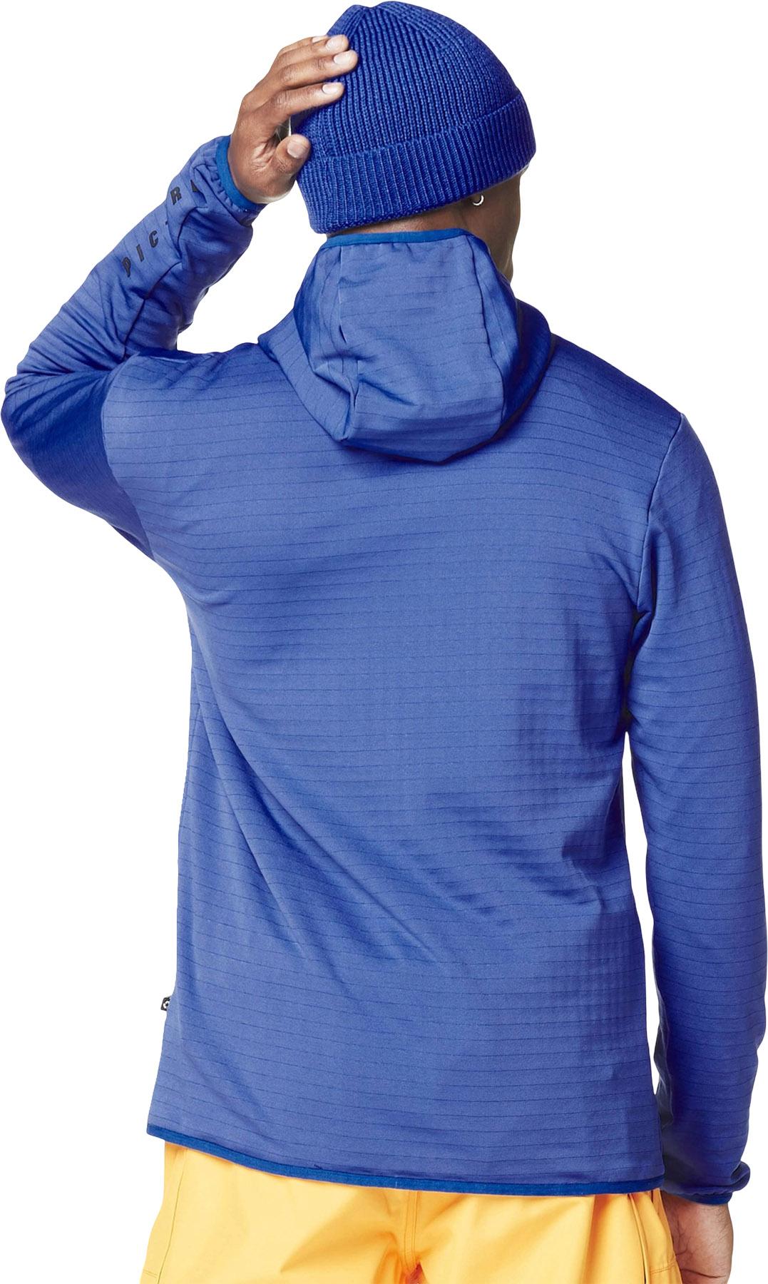 Numéro de l'image de la galerie de produits 3 pour le produit Manteau en molleton à glissière pleine longueur Bake Grid - Homme