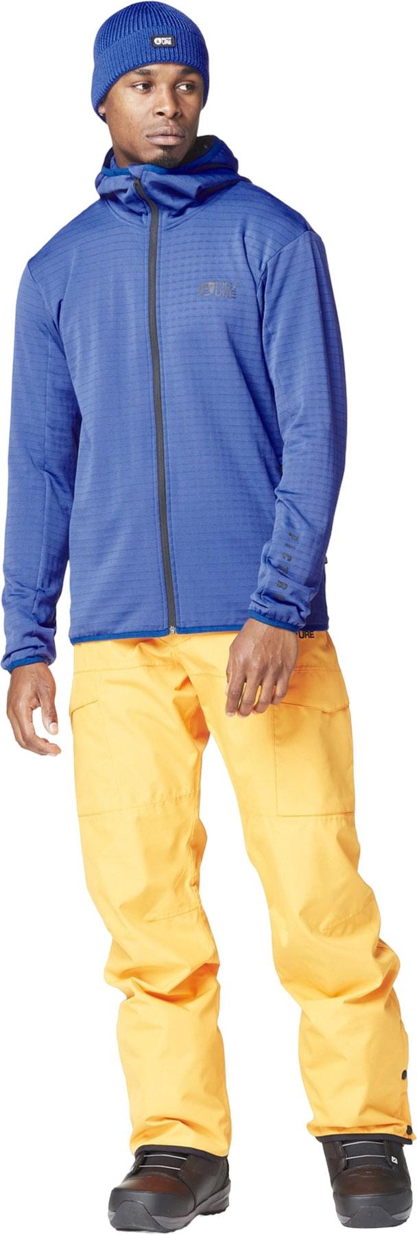 Numéro de l'image de la galerie de produits 4 pour le produit Manteau en molleton à glissière pleine longueur Bake Grid - Homme