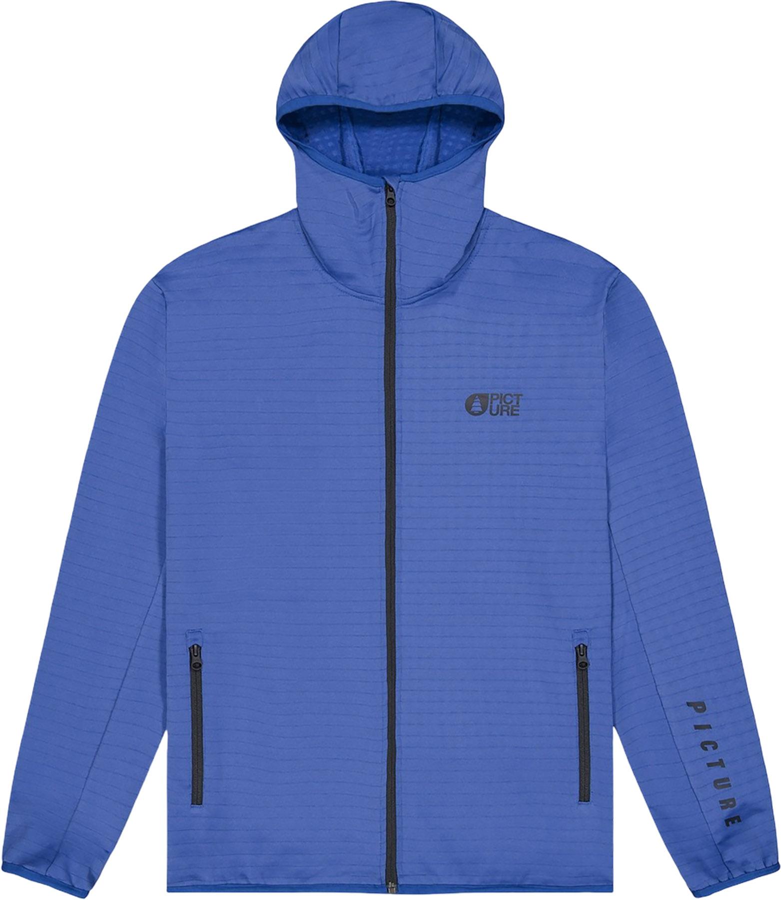 Image de produit pour Manteau en molleton à glissière pleine longueur Bake Grid - Homme