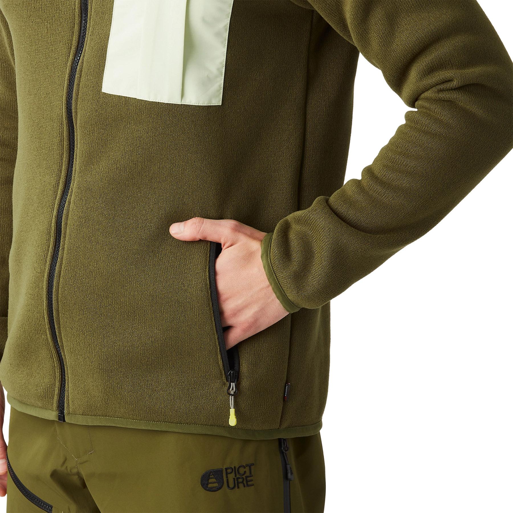 Product gallery image number 4 for product Dauwy Full-Zip Fleece Jacket - Men's