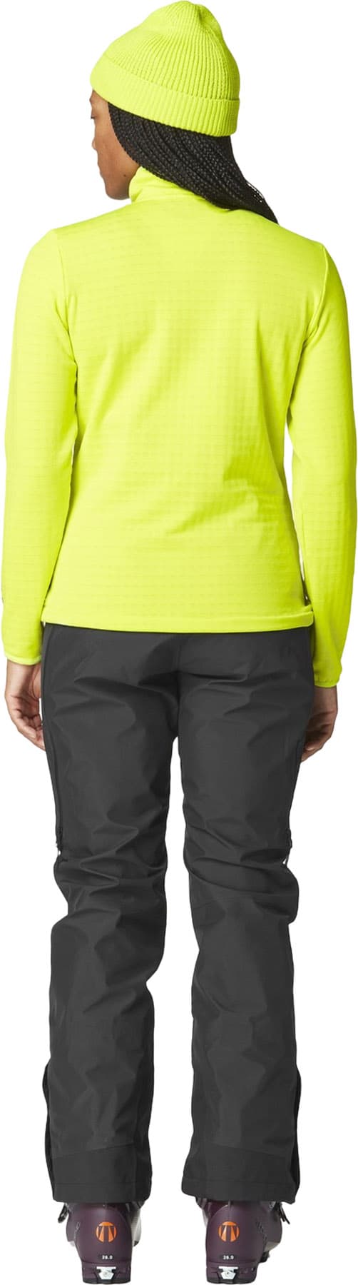 Product gallery image number 3 for product Bake 1/4 Grid Fleece Sweater - Women's