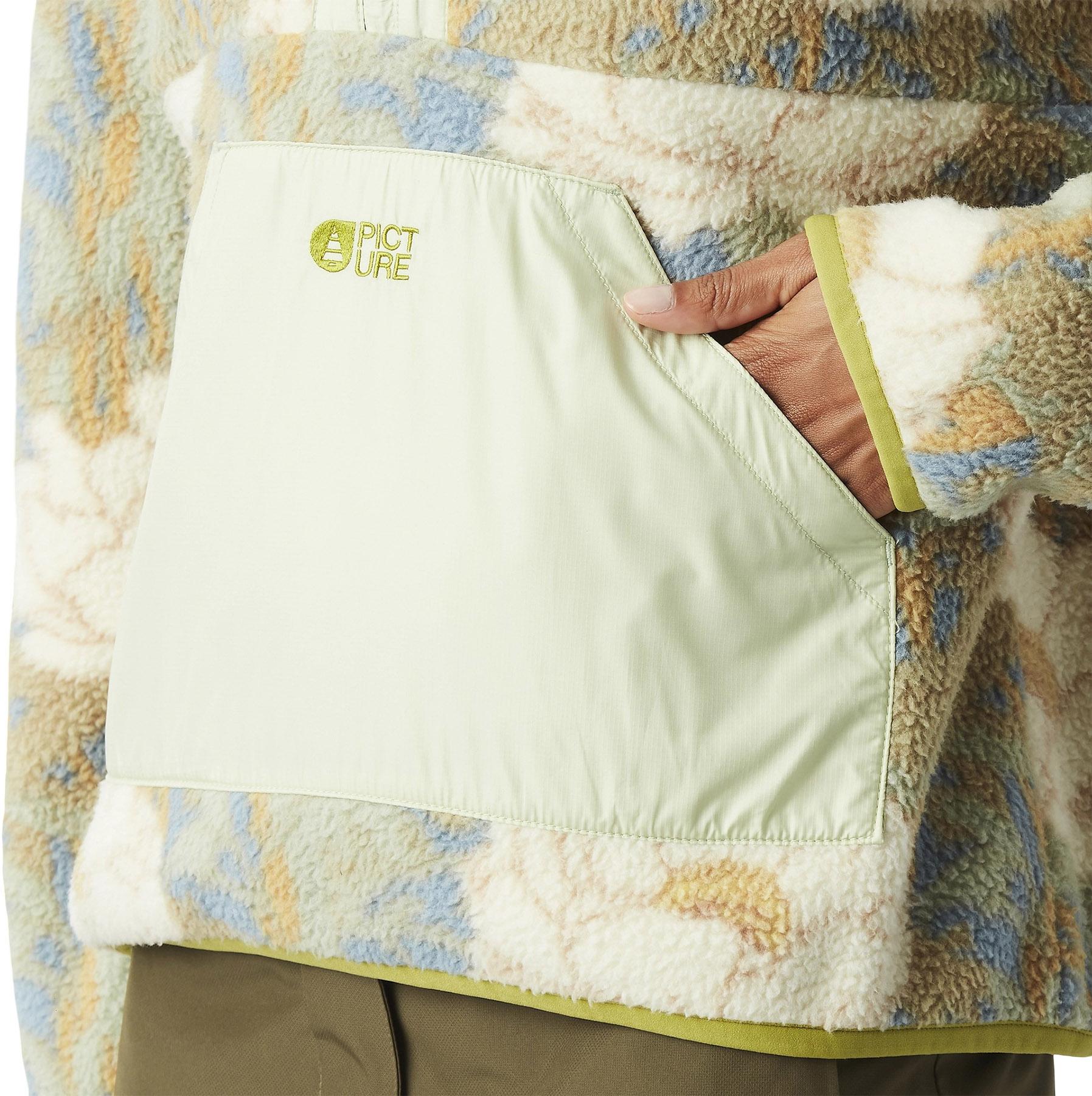 Product gallery image number 4 for product Zelkova 1/4 Zip Print Fleece Jacket - Women's