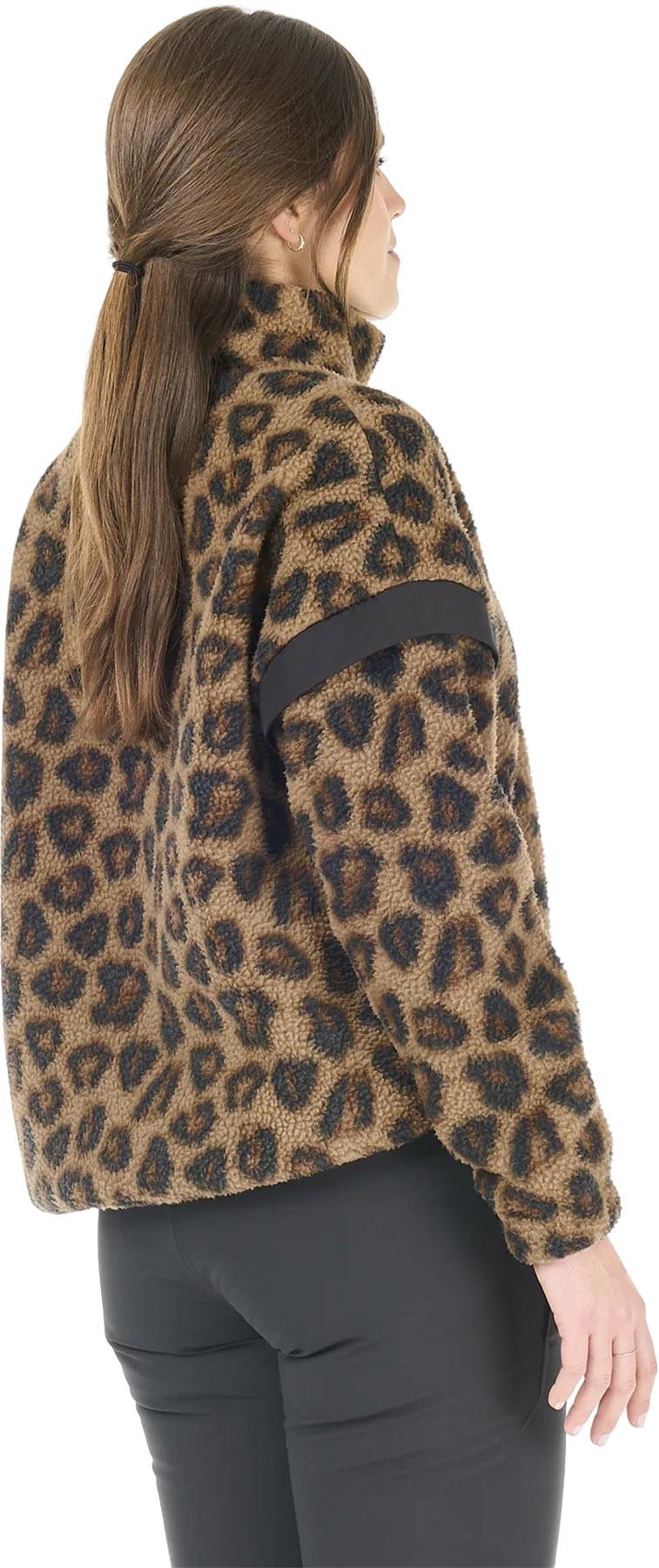 Product gallery image number 2 for product Velora Printed 1/4 Zip Fleece - Women's
