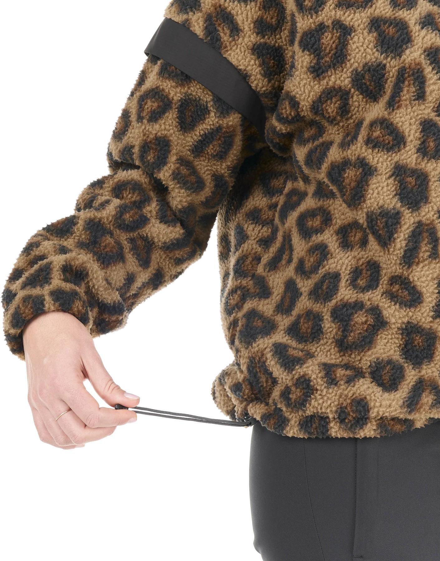 Product gallery image number 4 for product Velora Printed 1/4 Zip Fleece - Women's
