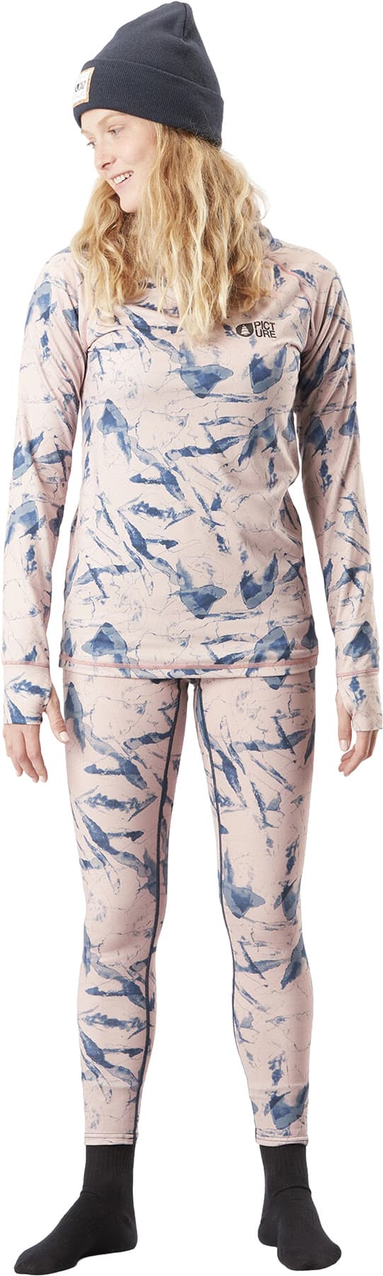 Product gallery image number 4 for product Pagaya Printed High Fleece Base Layer Top - Women's