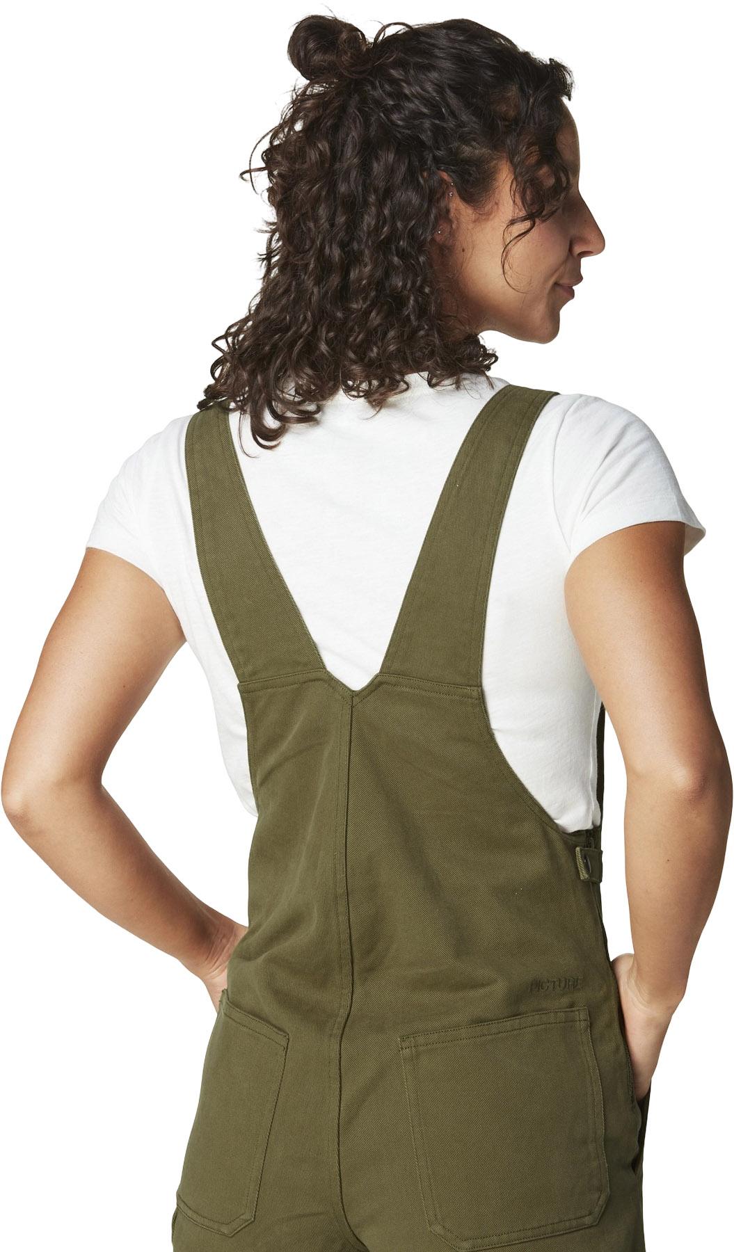 Product gallery image number 4 for product Salopette Bibee Drill - Femme