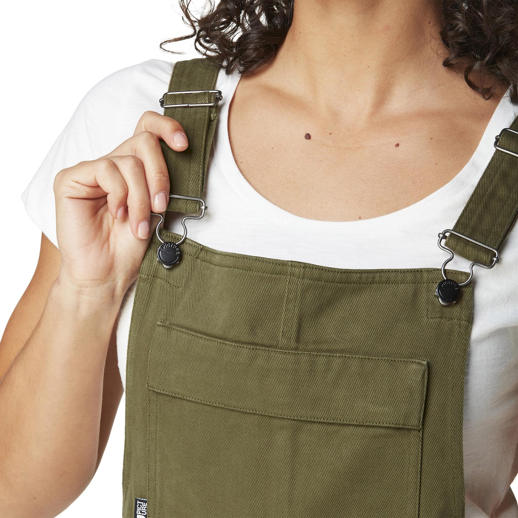 Product gallery image number 7 for product Salopette Bibee Drill - Femme