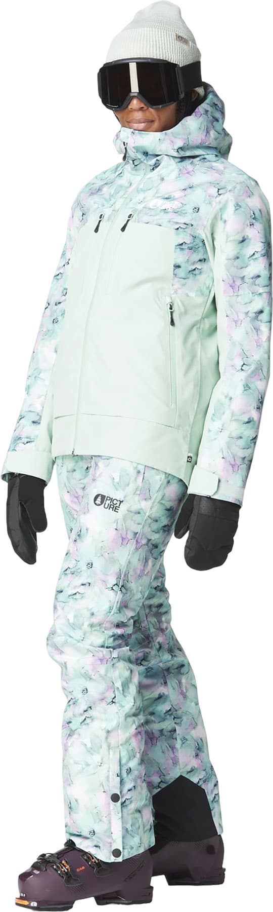 Product gallery image number 7 for product Manteau de ski 2 couches Exa - Femme