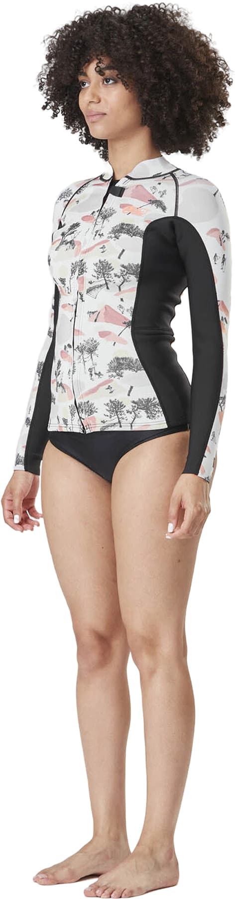 Numéro de l'image de la galerie de produits 2 pour le produit Haut de surf avec glissière sur le devant Will 1.5mm - Femme