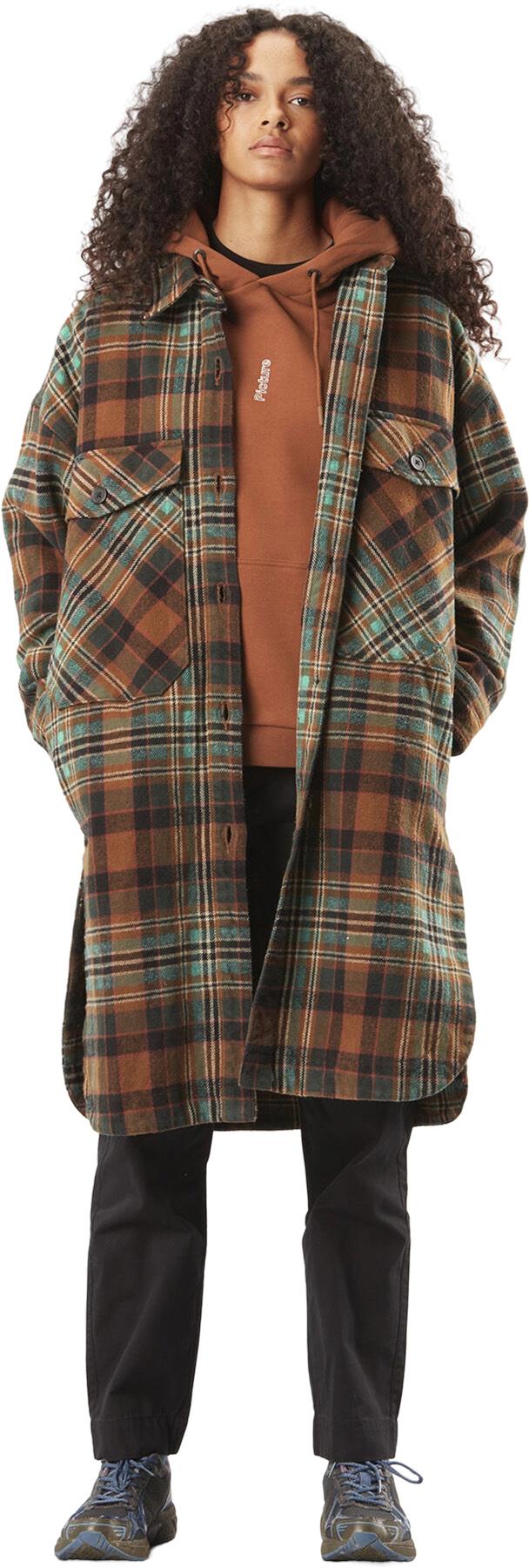 Product gallery image number 4 for product Sotola Long Flannel Shirt Jacket - Women's