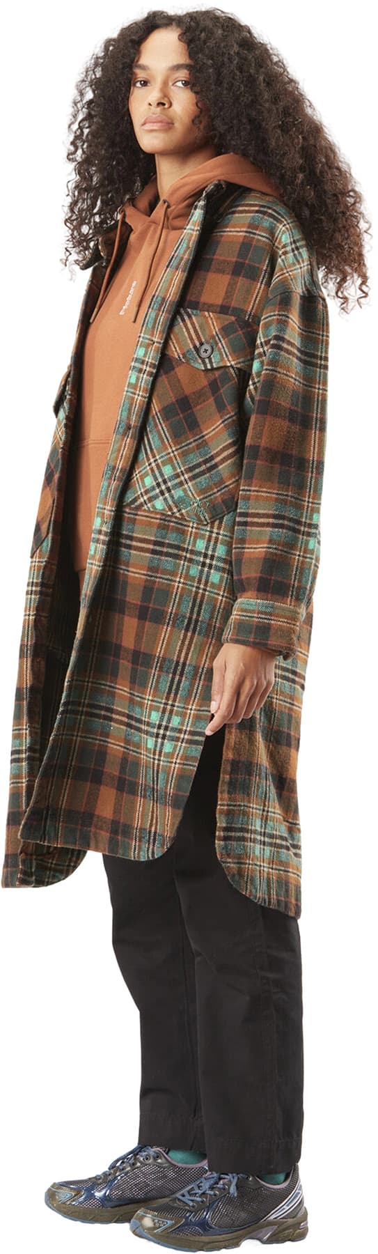 Product gallery image number 5 for product Sotola Long Flannel Shirt Jacket - Women's