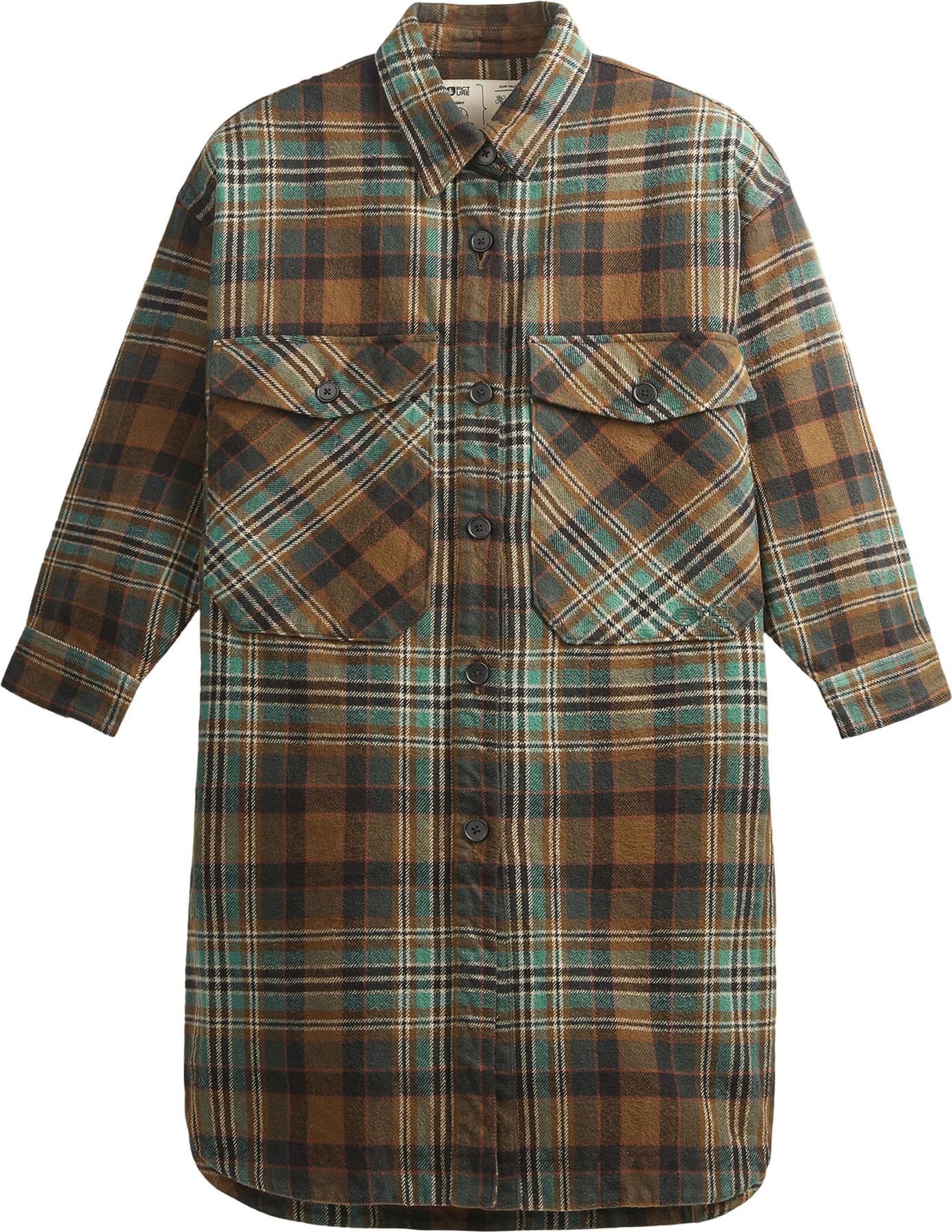 Product gallery image number 1 for product Sotola Long Flannel Shirt Jacket - Women's