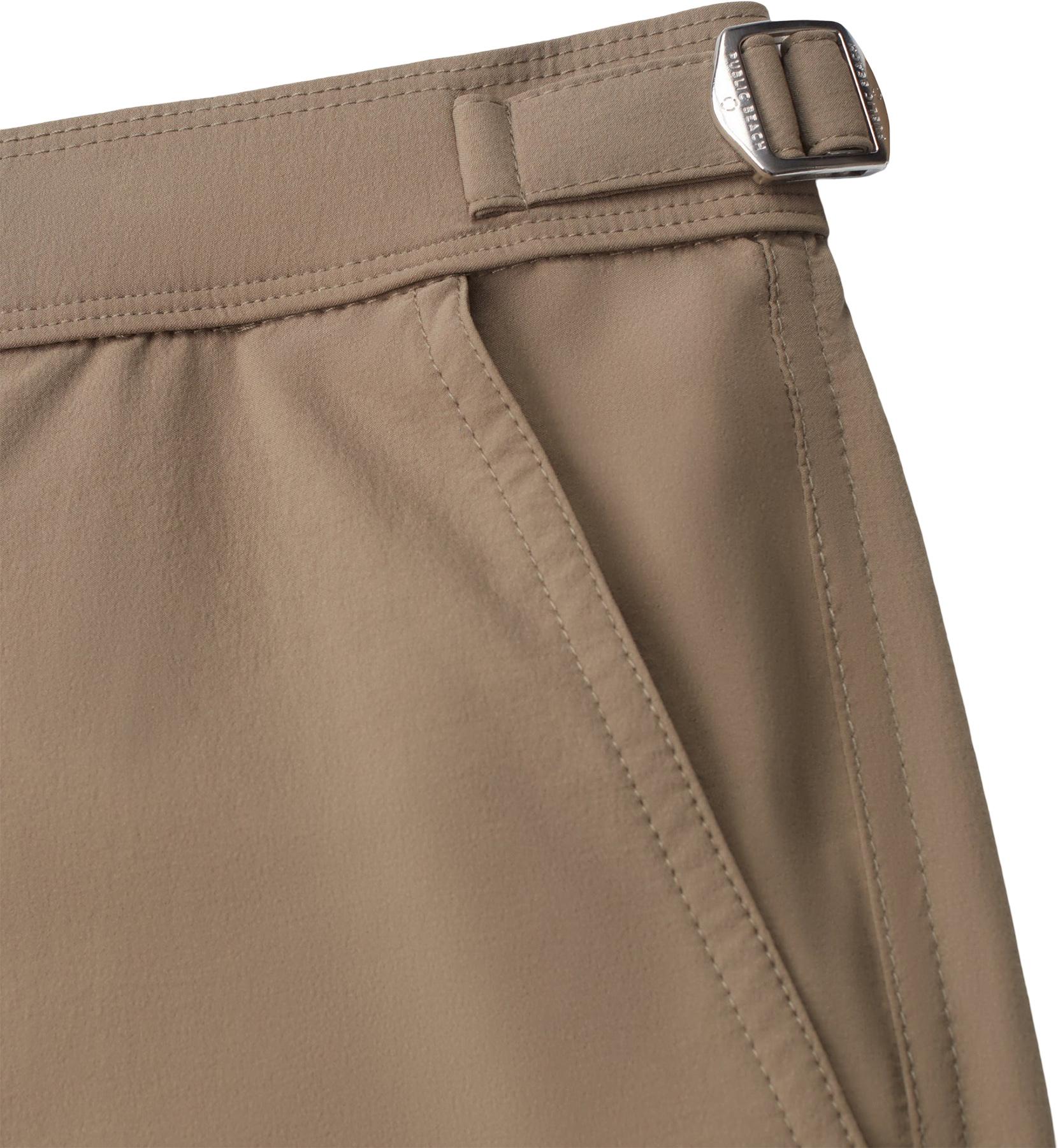 Product gallery image number 4 for product The Lifeguard Keep It Tight Tailored Solid Swim Shorts with Compression Liner 6.5" - Men's