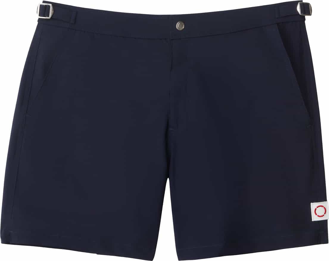 Image de produit pour Short de bain ajustée uni avec doublure de compression The Lifeguard Keep It Tight 6.5" - Homme