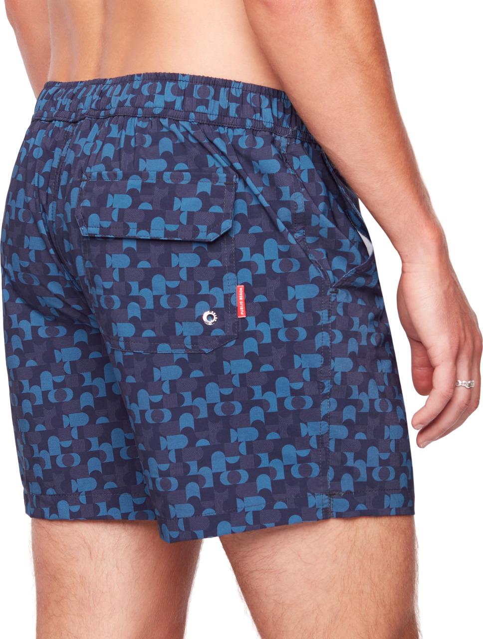 Product gallery image number 2 for product Circled Illusion Swim Shorts - Men's