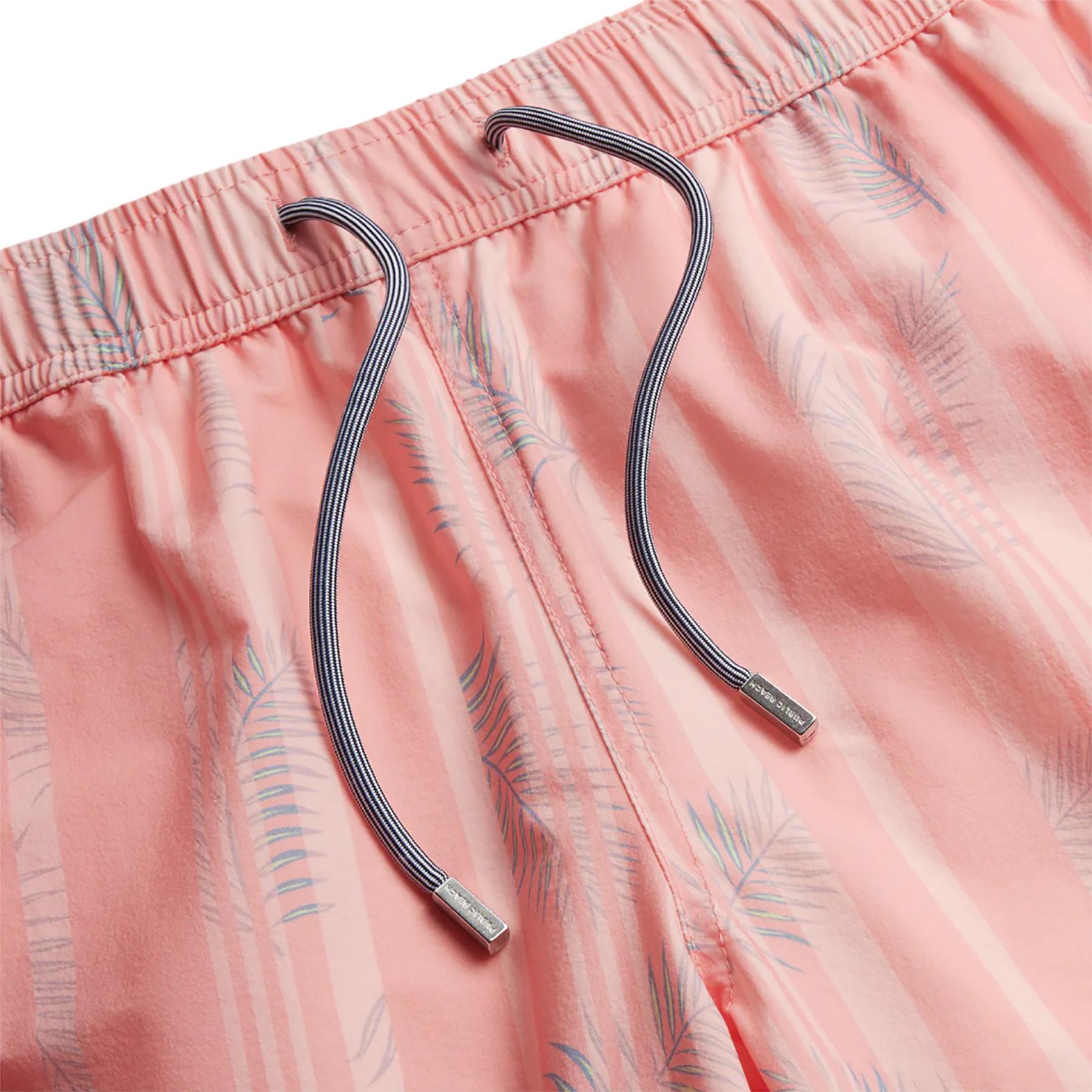 Numéro de l'image de la galerie de produits 4 pour le produit Short de bain classique avec doublure de compression Tropic Stripe Keep It Tight 6" - Homme