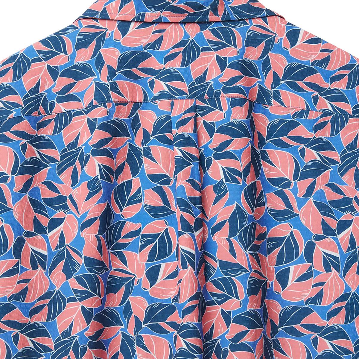 Product gallery image number 3 for product Leafscape Printed Short Sleeve Shirt - Men's