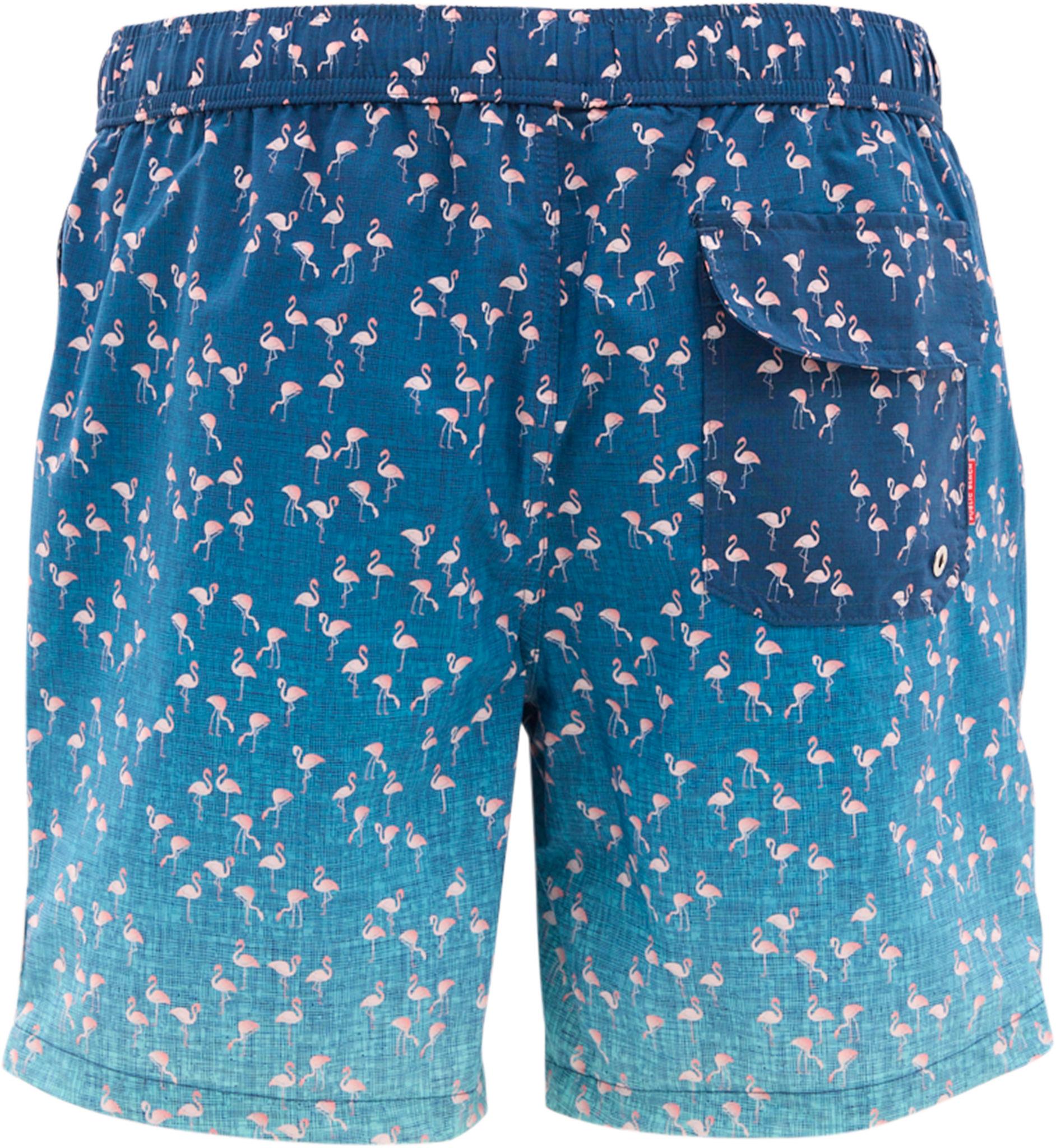 Product gallery image number 2 for product Pink Flamingo Stretch Swim Shorts - Men's