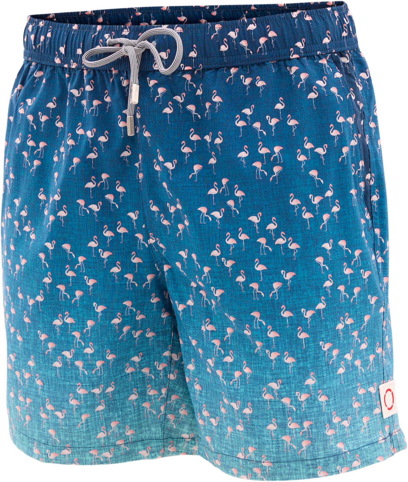 Product gallery image number 3 for product Pink Flamingo Stretch Swim Shorts - Men's