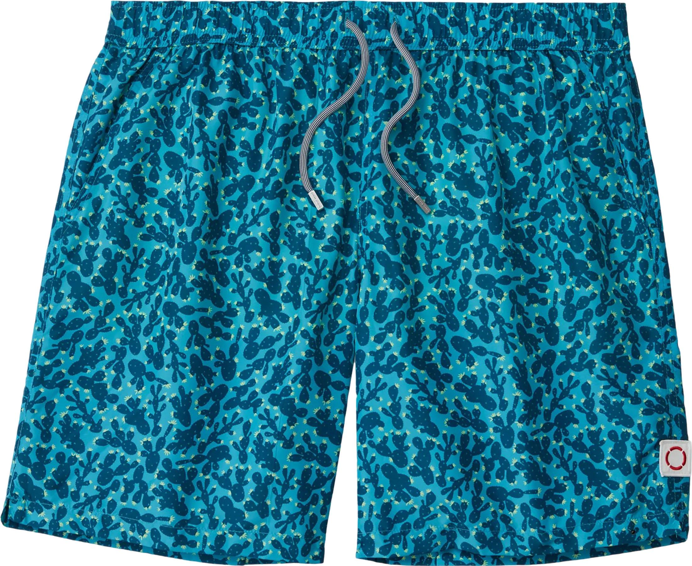 Product image for Cactus Craze Swim Shorts with Mesh Brief 6.5" - Men's