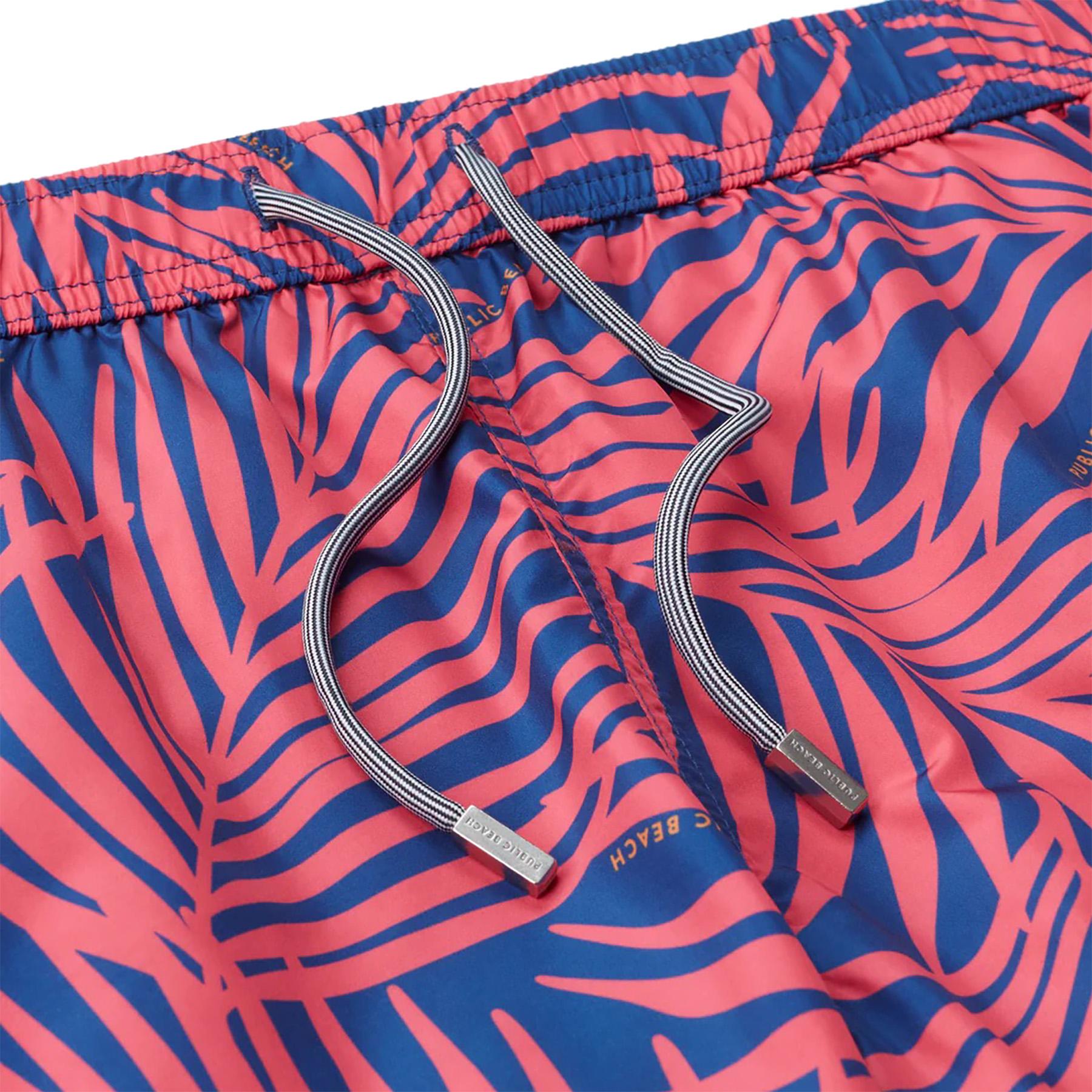 Product gallery image number 2 for product Leafy Oasis Swim Shorts with Mesh Brief 6.5" - Men's