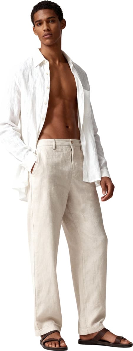 Product gallery image number 3 for product Linen Blend Pants - Men's