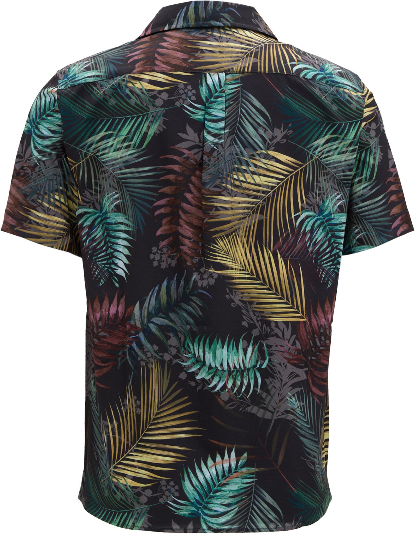 Product gallery image number 3 for product Chemise à manches courtes et col cubain Botanic Burst - Homme