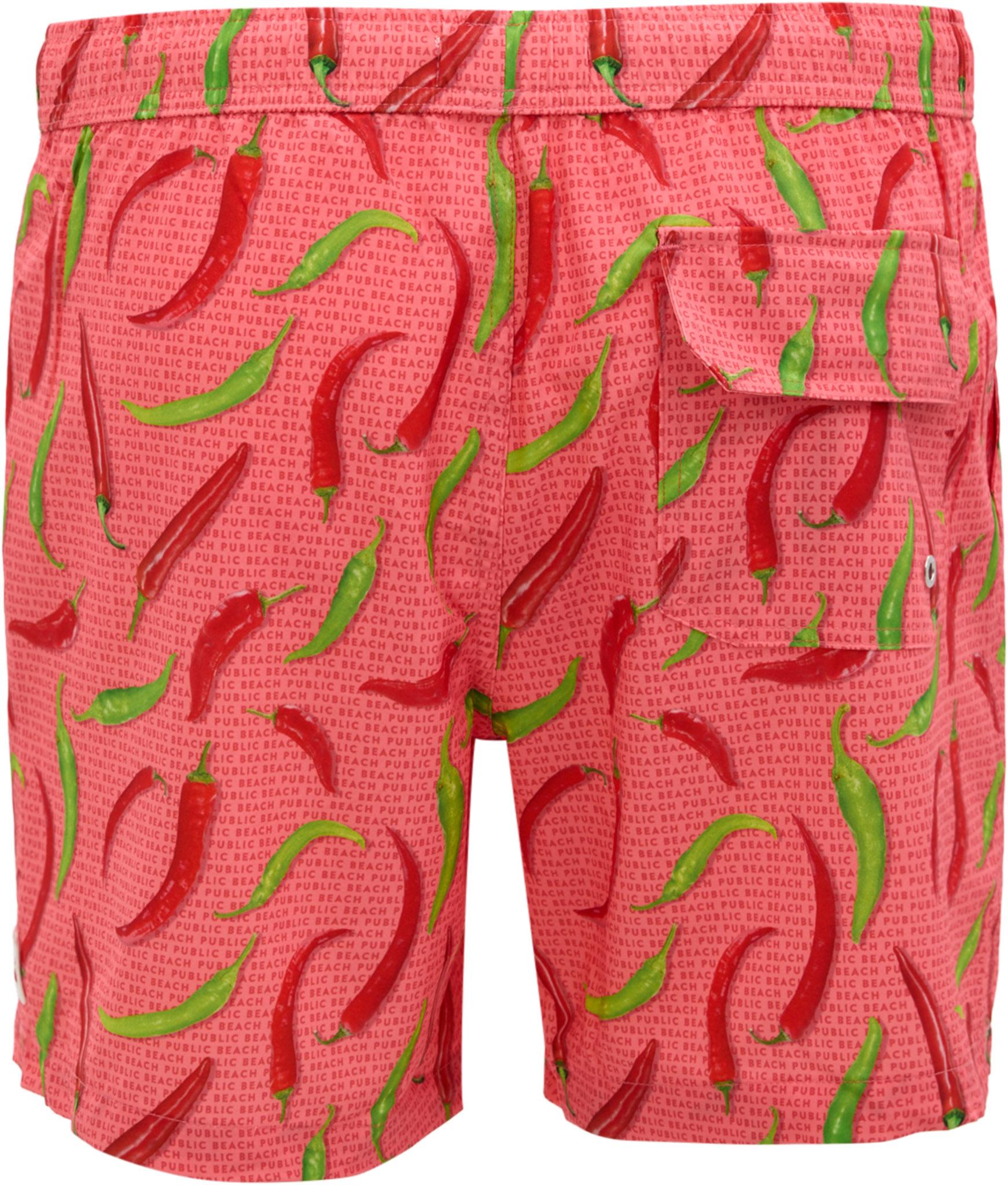Product gallery image number 2 for product Hot Peppers Swim Shorts - Men's