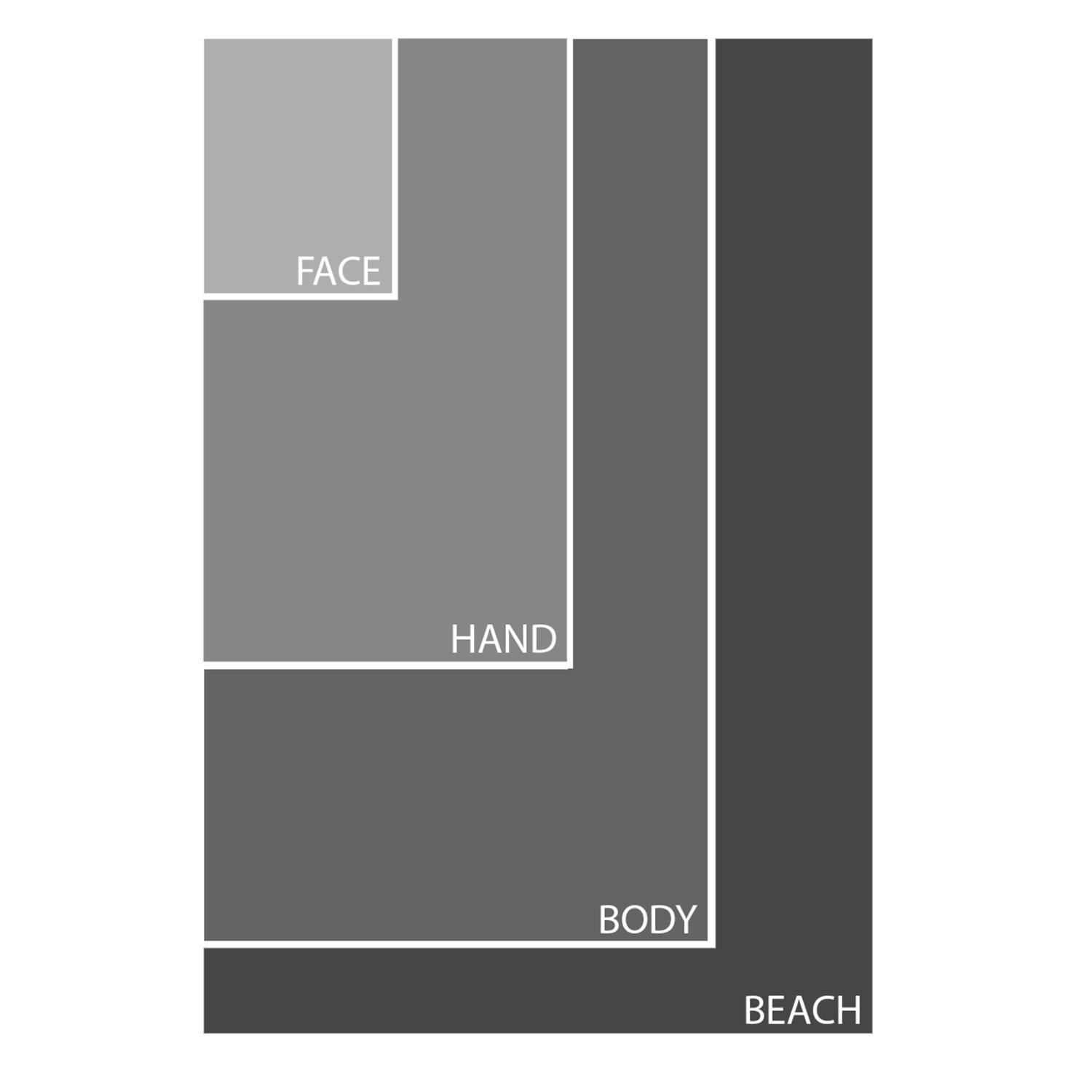 Product gallery image number 2 for product Luxe Towel Face - S