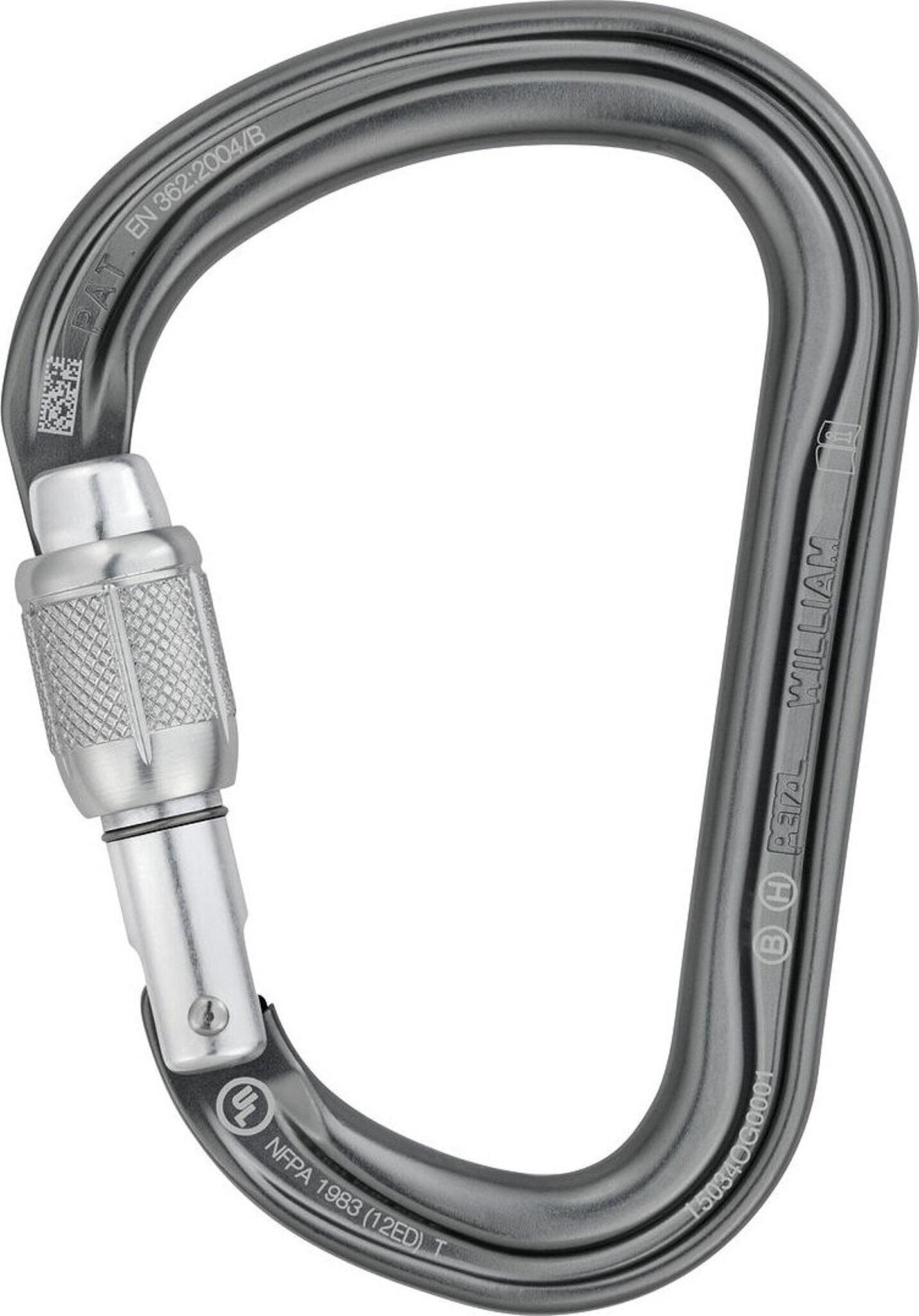 Product gallery image number 2 for product William Screw-Lock Carabiner