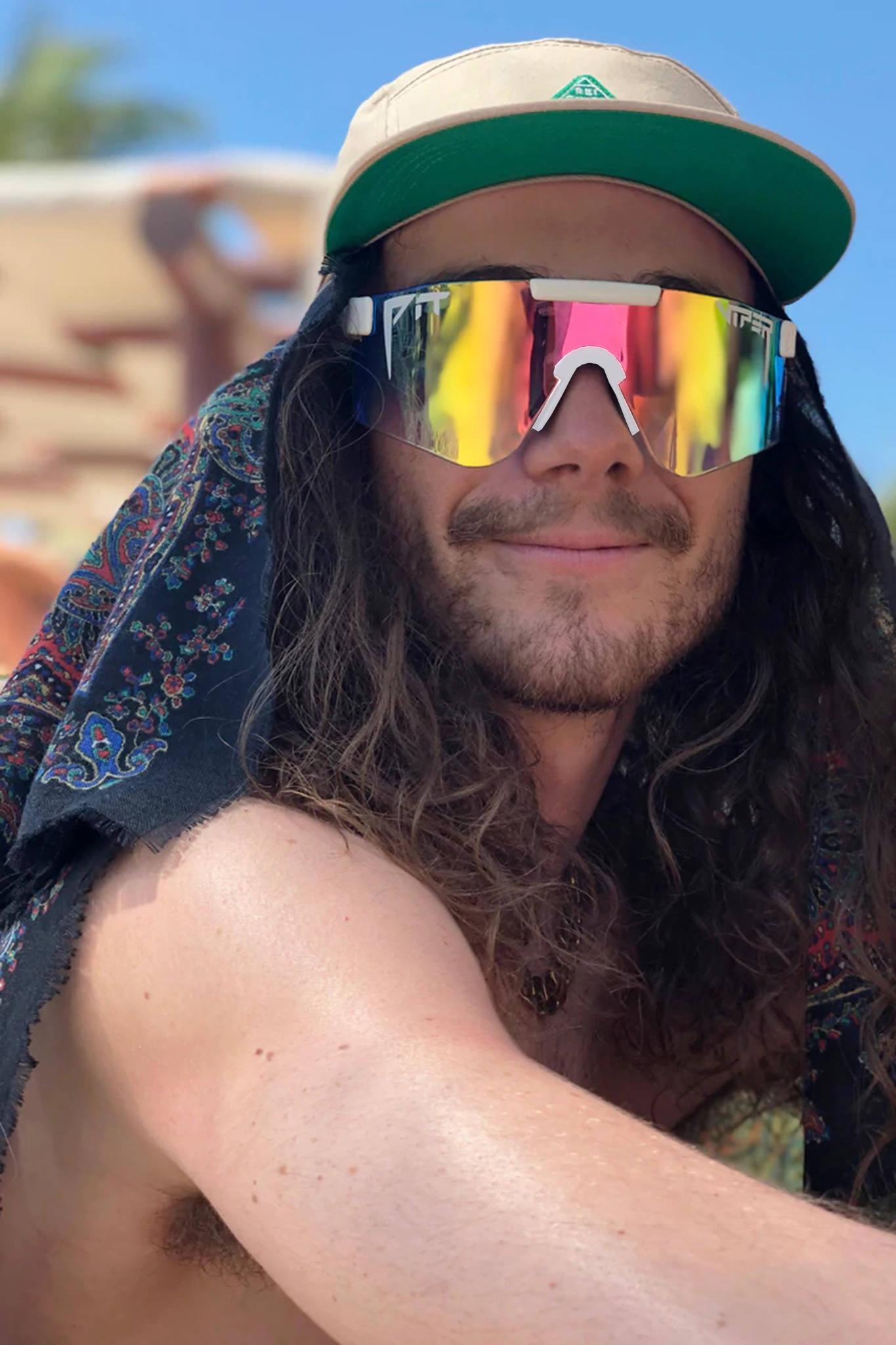 Product gallery image number 3 for product The 2000's Miami Nights Sunglasses