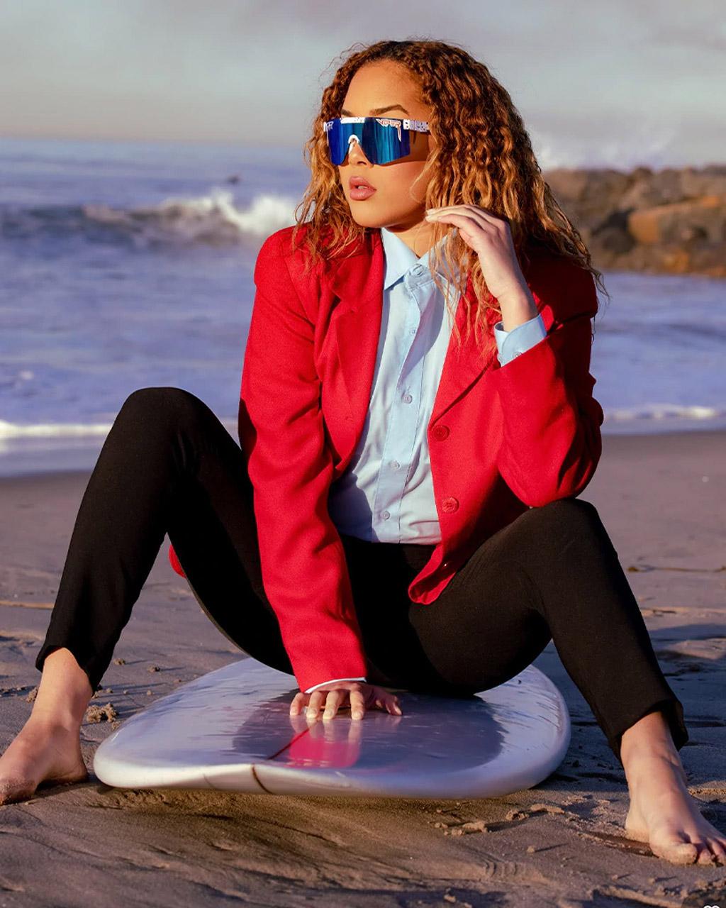 Product gallery image number 5 for product The Merika Polarized Sunglasses