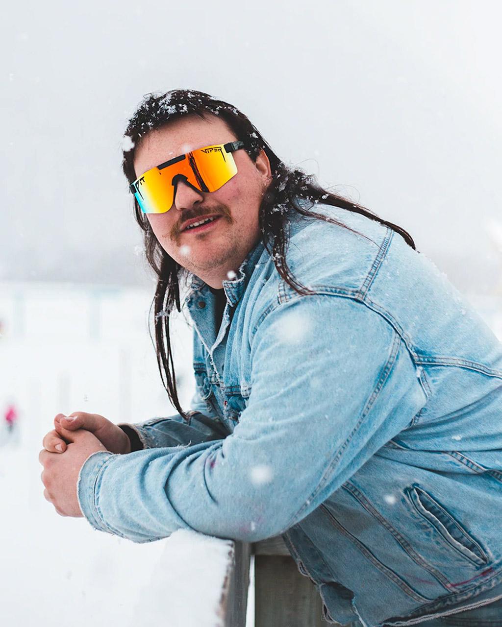 Product gallery image number 7 for product The Mystery Polarized [Double Wide] Sunglasses