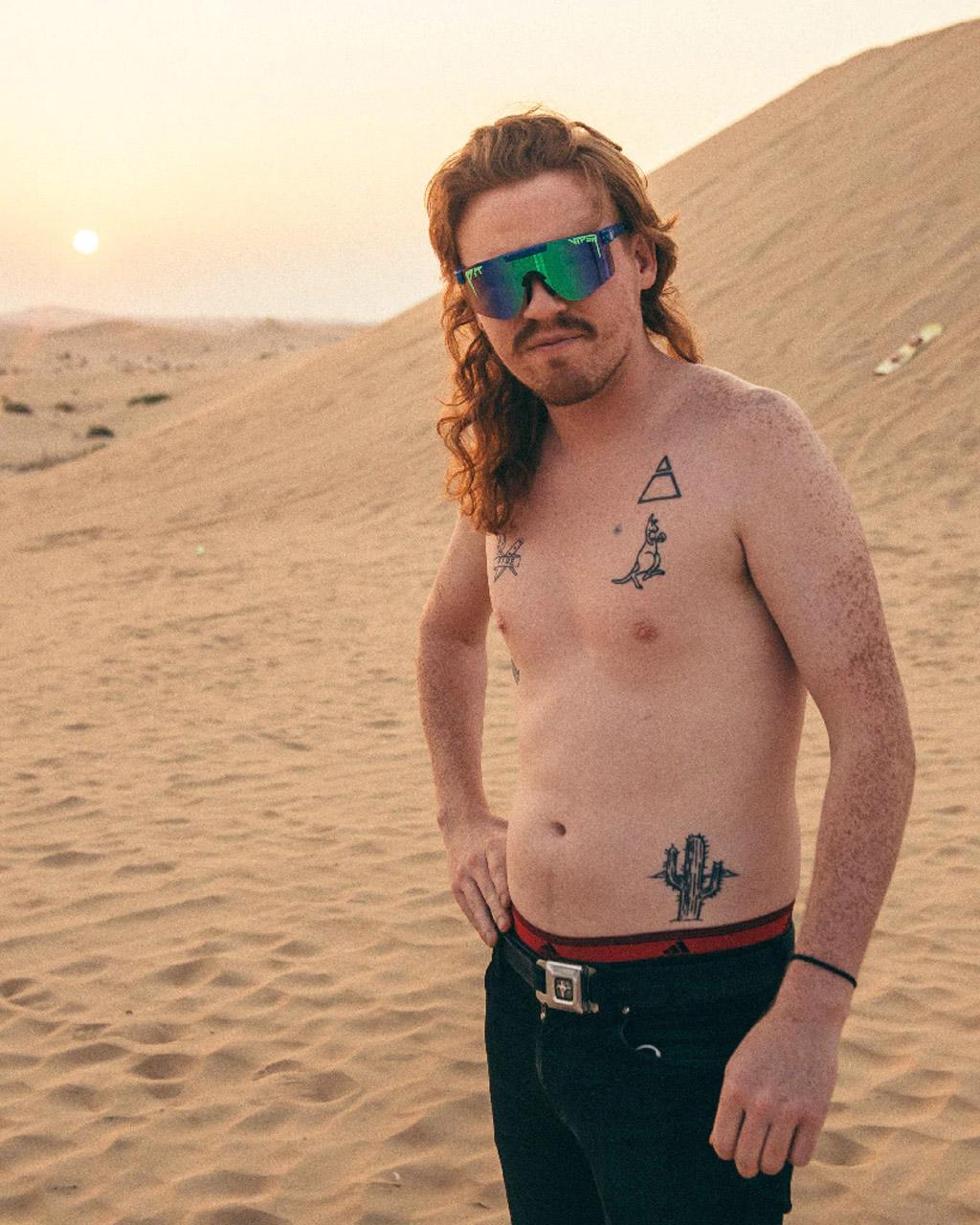 Product gallery image number 6 for product The Leonardo Polarized [Double Wide] Sunglasses