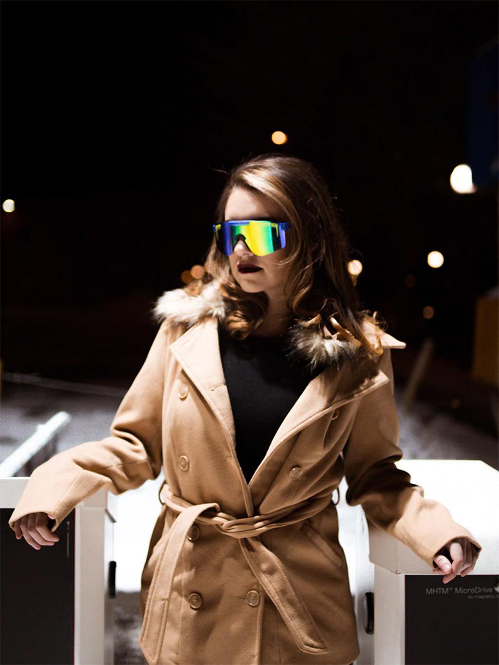 Product gallery image number 4 for product The Leonardo Polarized [Double Wide] Sunglasses