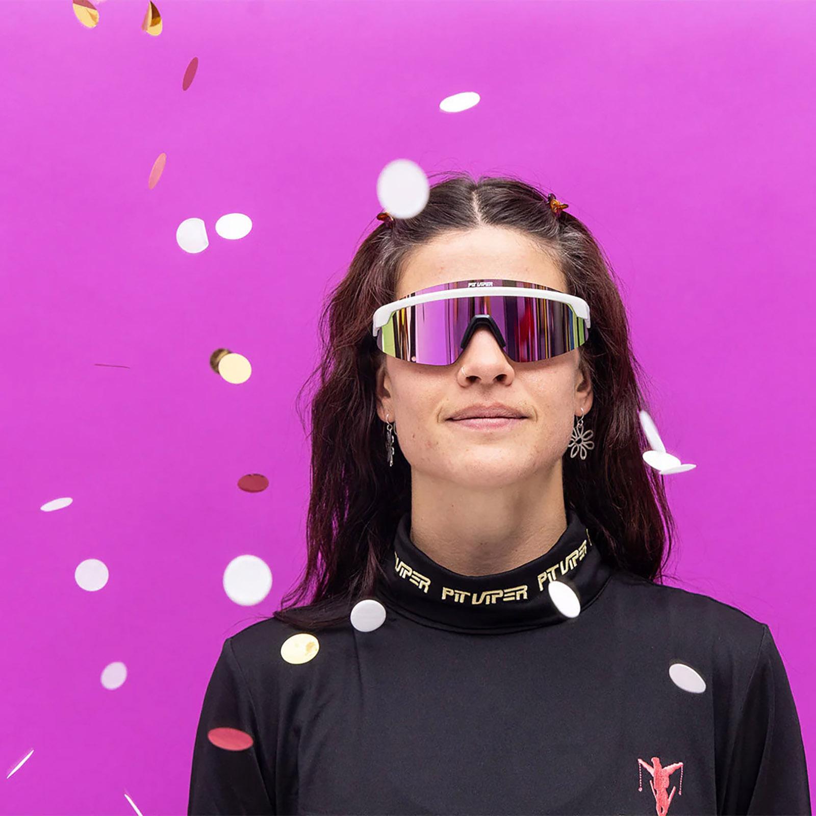 Product gallery image number 3 for product The Miami Nights Skysurfer Sunglasses