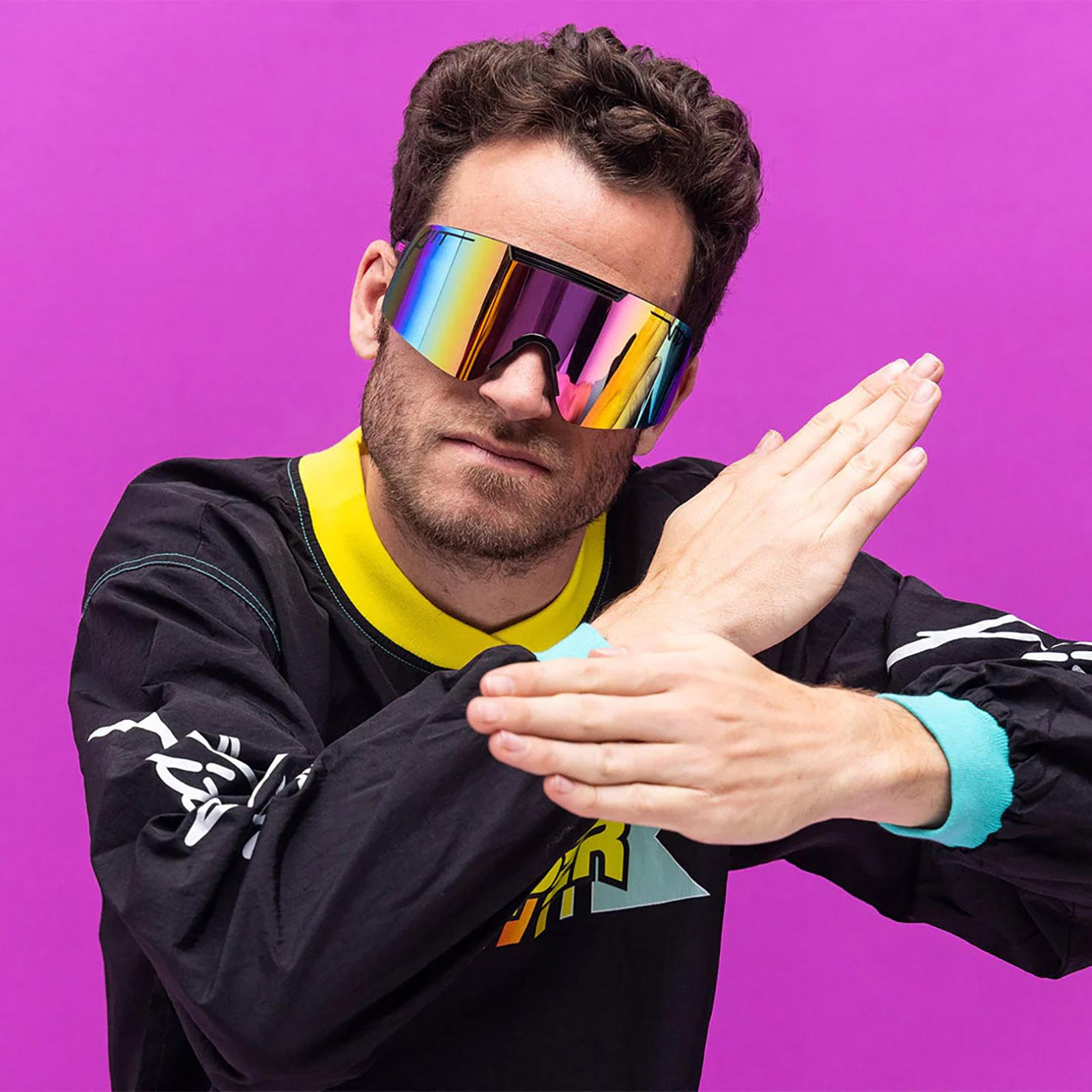 Product gallery image number 7 for product The Exec Synthesizer Sunglasses