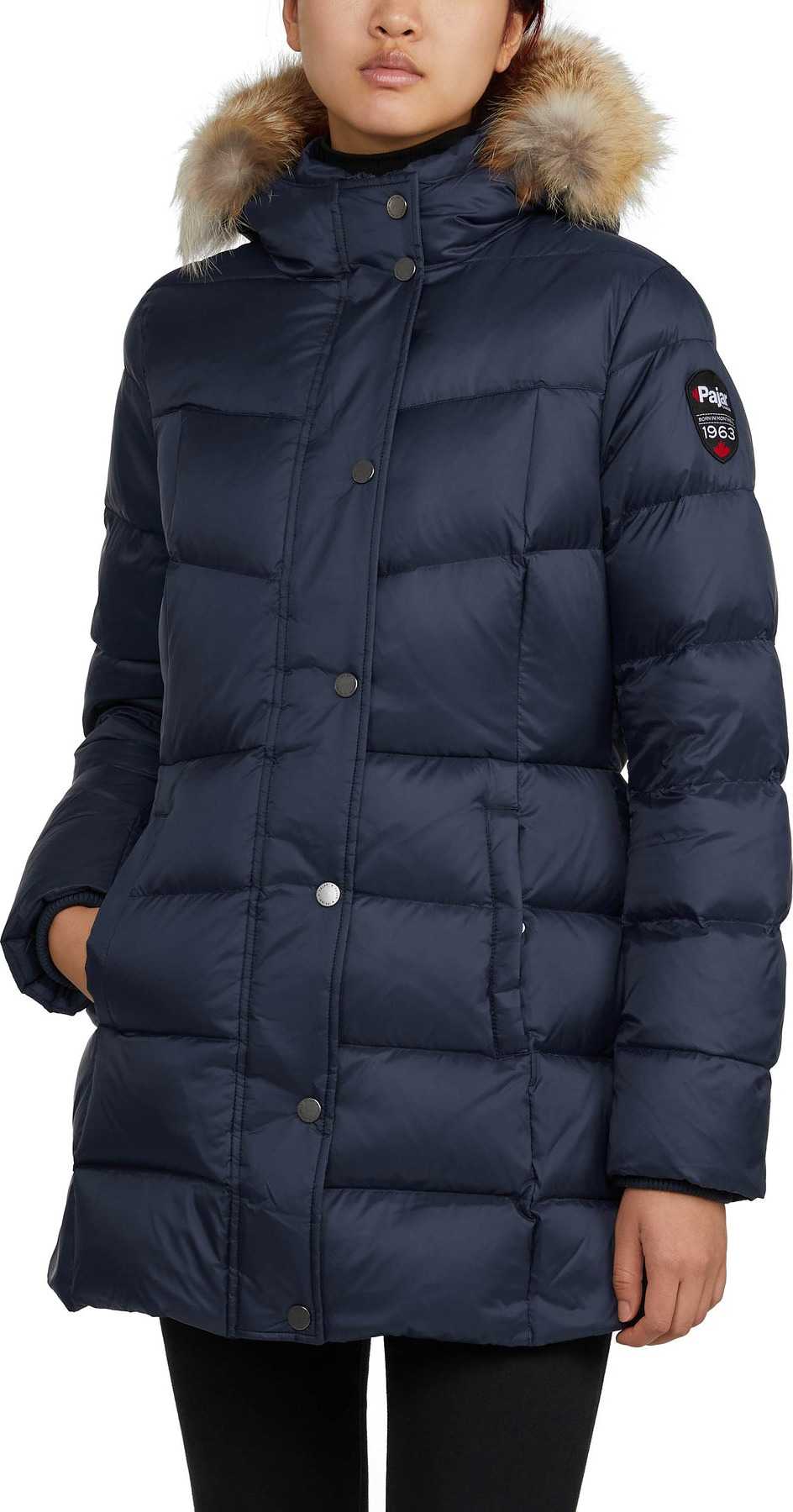 Image de produit pour Manteau matelassé Roxy avec bordure en fourrure amovible - Femme