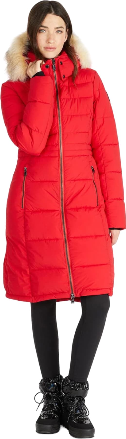 Product image for Jupiter Puffer Jacket with Faux Fur Trim - Women's