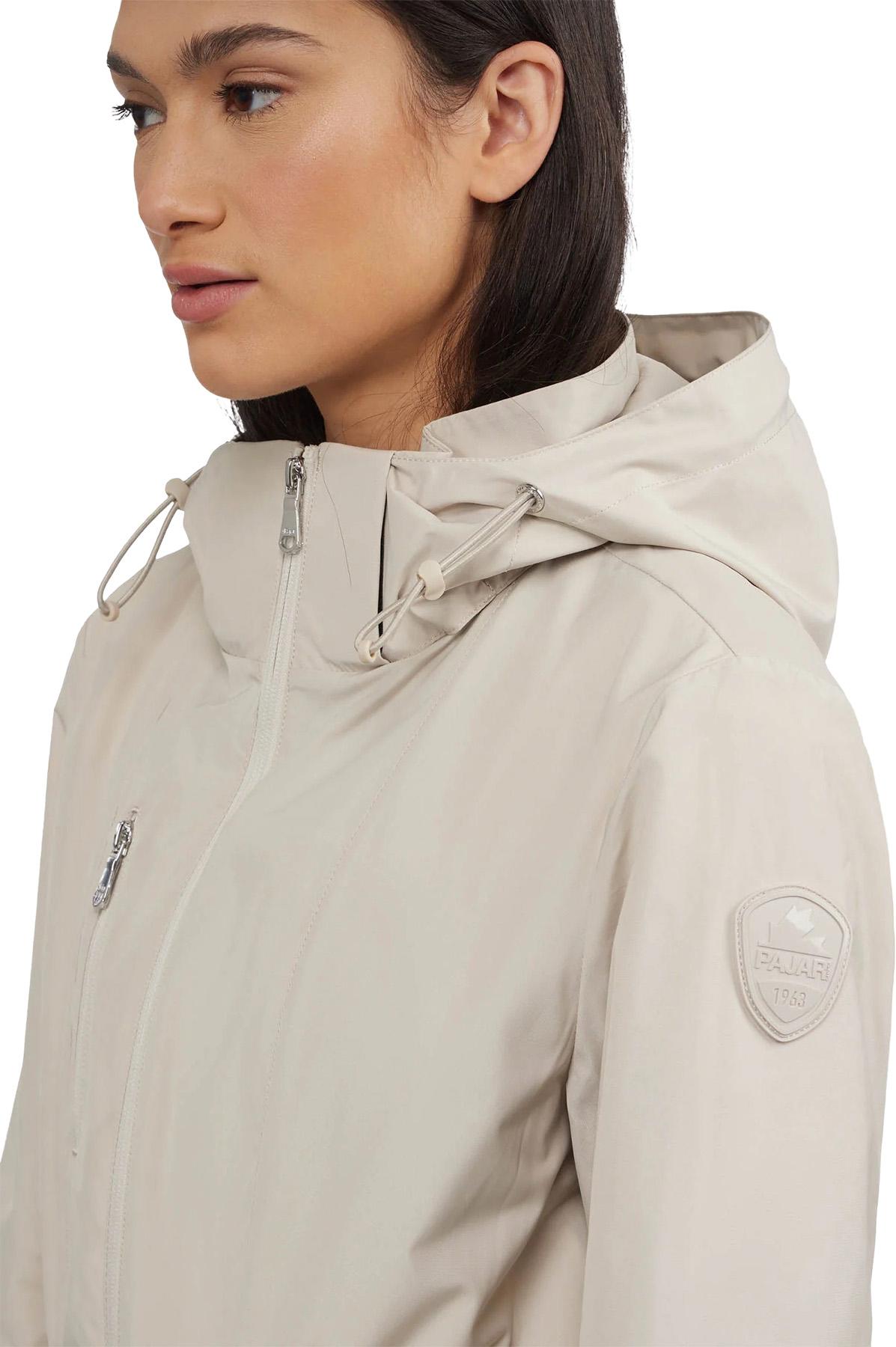 Product gallery image number 5 for product Esen Long Packable Raincoat with Removable Hood - Women's